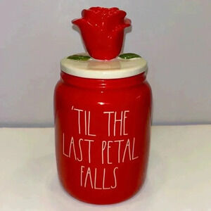 Rae Dunn x Disney“Till the Last Petal Falls” Canister Beauty and the Beast